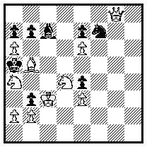 1.Dd8!  1. ~/b6/Rxd8/Rd6/Re5  2.axb3/Rc5/Kc4/Dd7/Dd5  